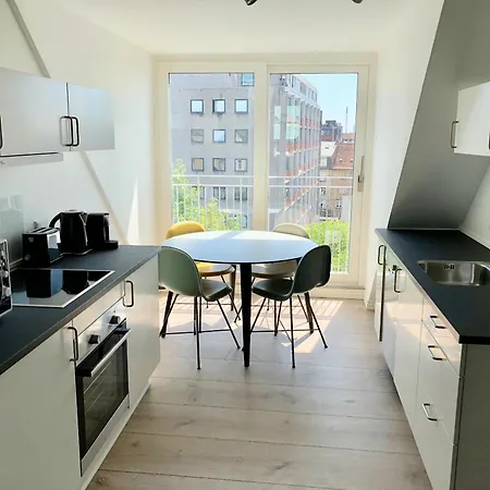 Lovely 2-br Penthouse W Balcony In Norrebro - 72 Kopenhaga